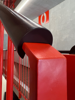 Preview: PVC Handlauf Typ. HL20 für Flachstahl 40x8mm